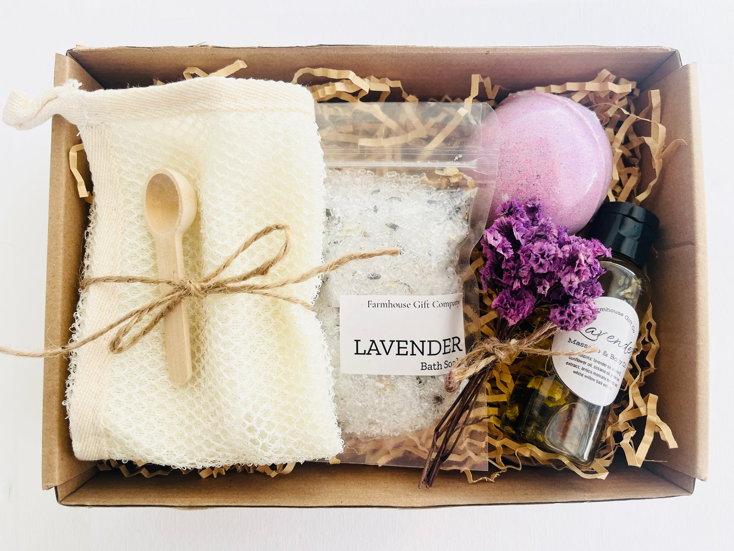 Lavender Bath and Body Box