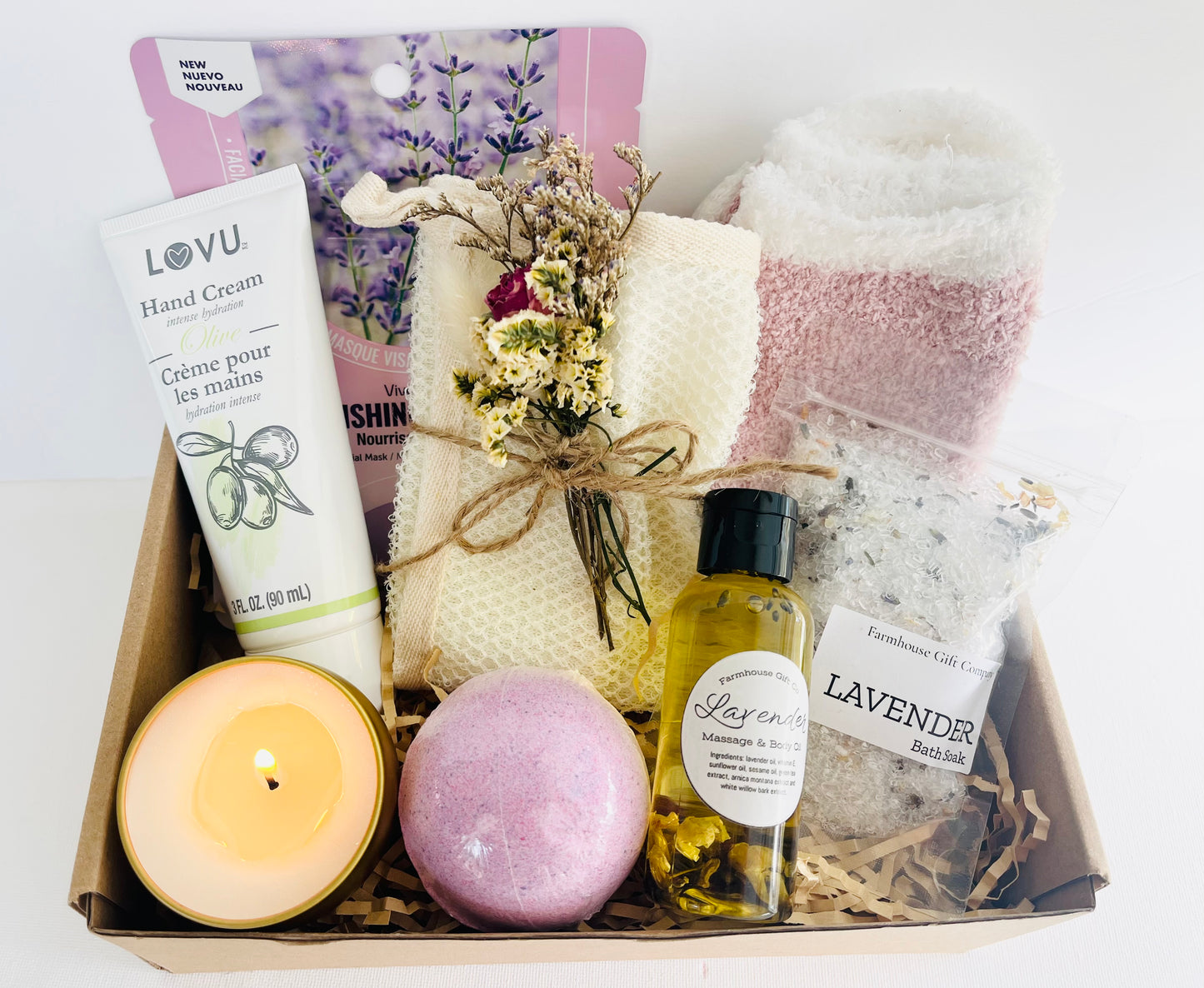 Calming Lavender Gift Box