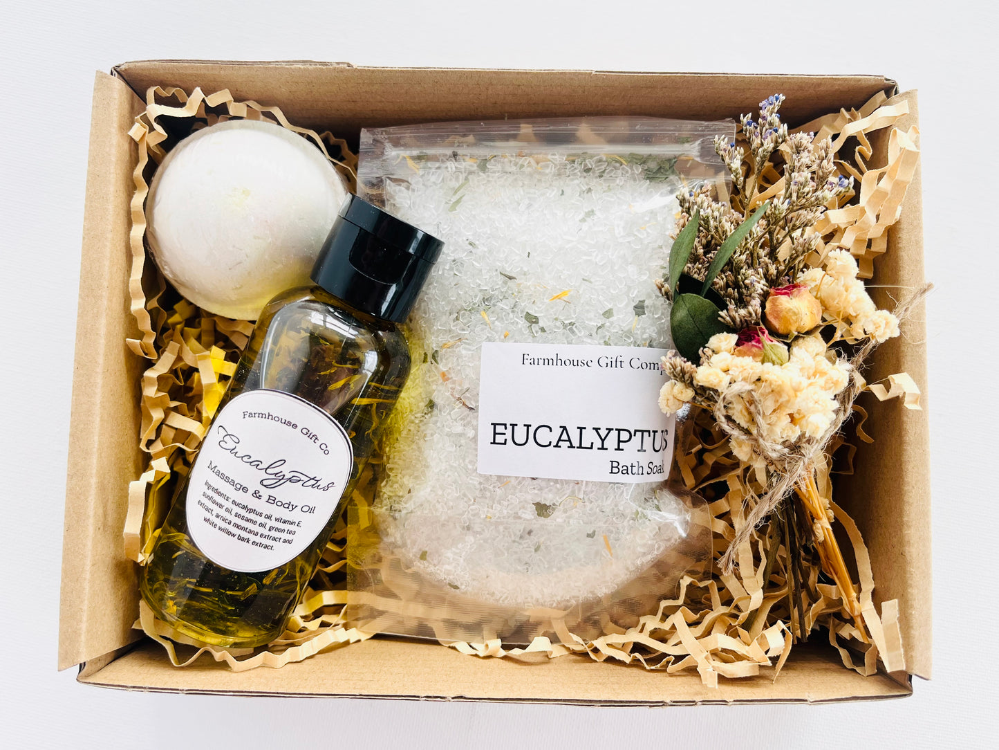 Eucalyptus Bath Box