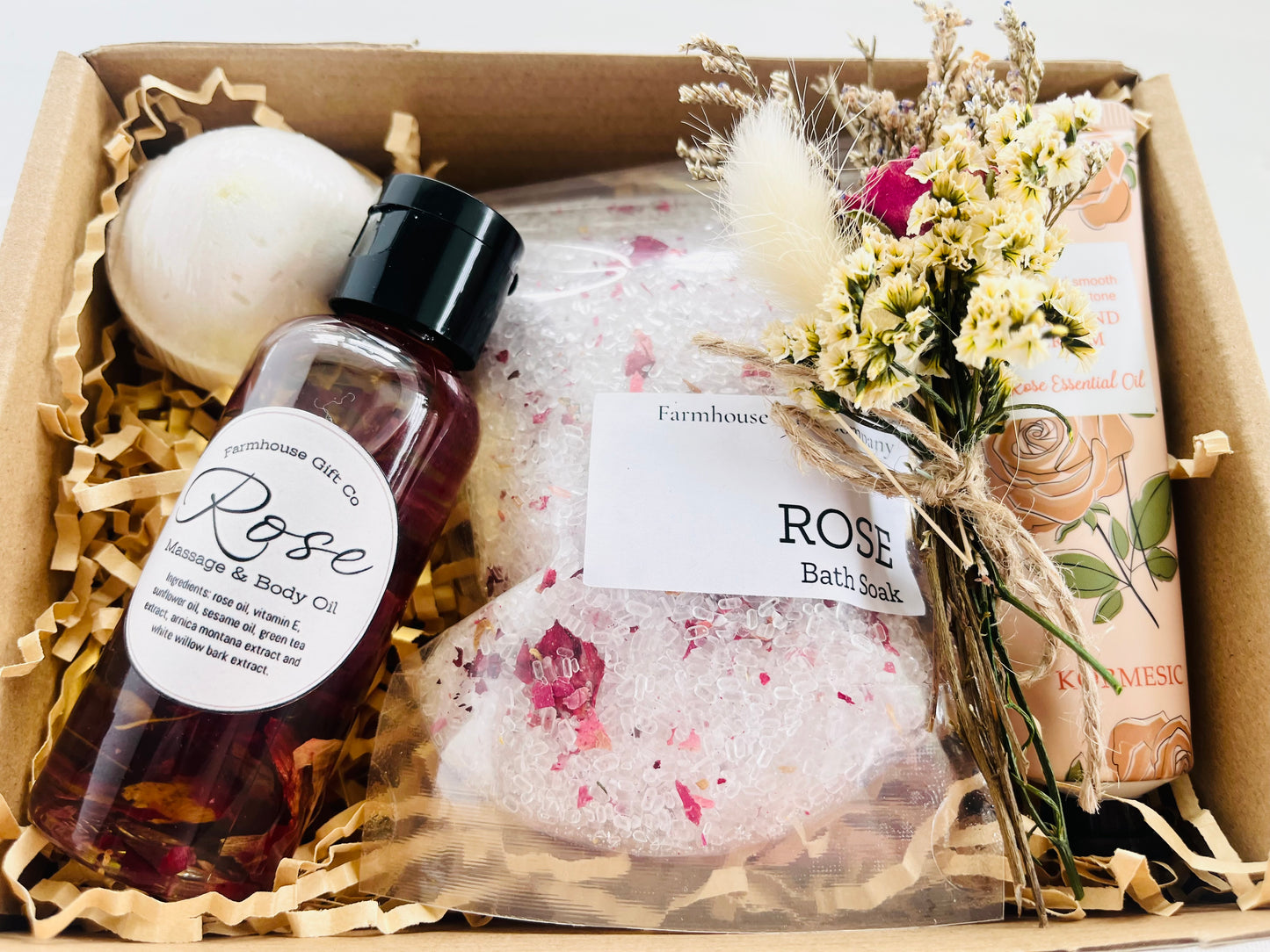 Pampering Rose Spa Box