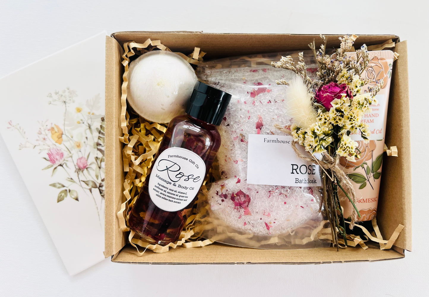 Pampering Rose Spa Box