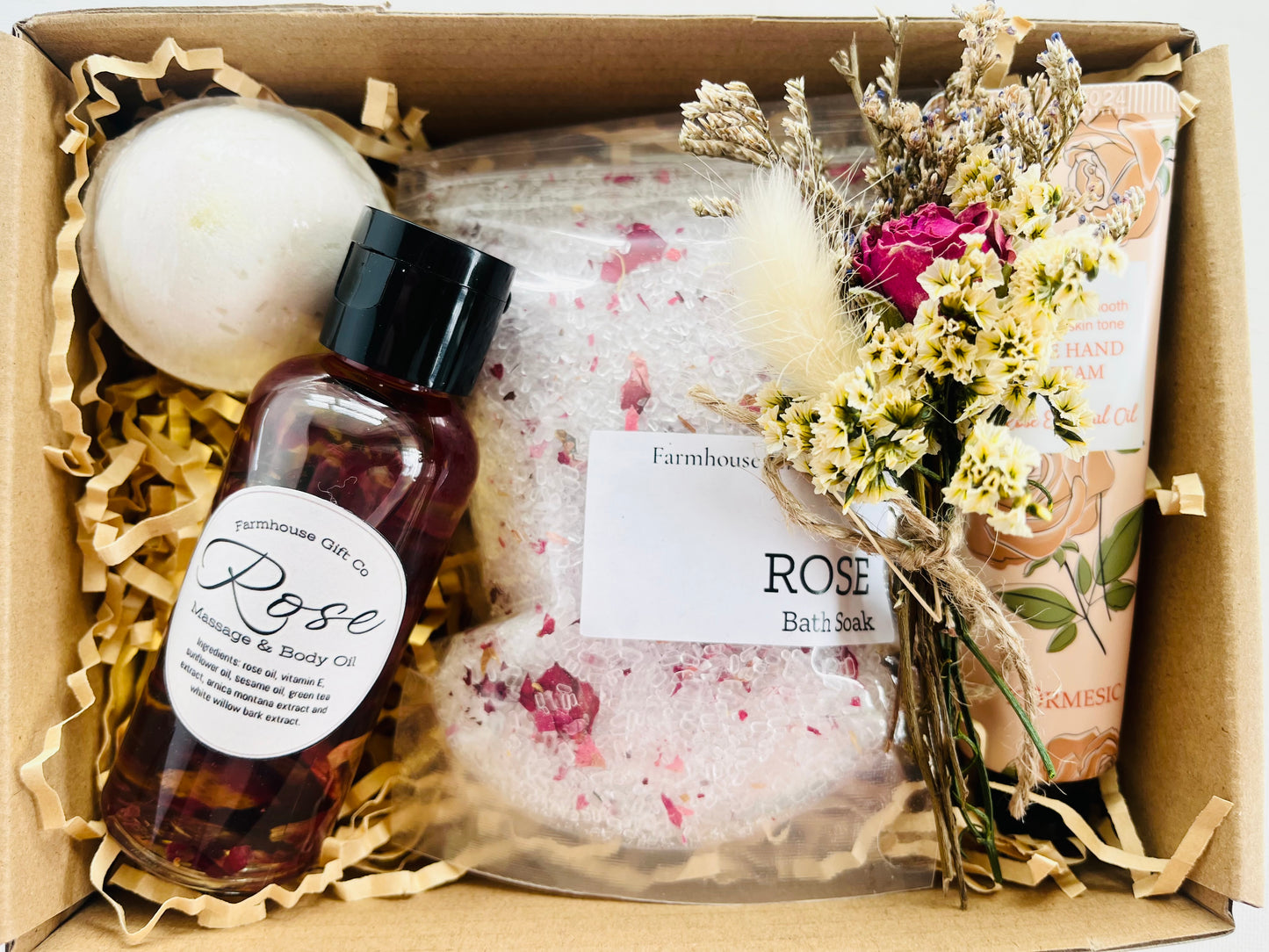 Pampering Rose Spa Box