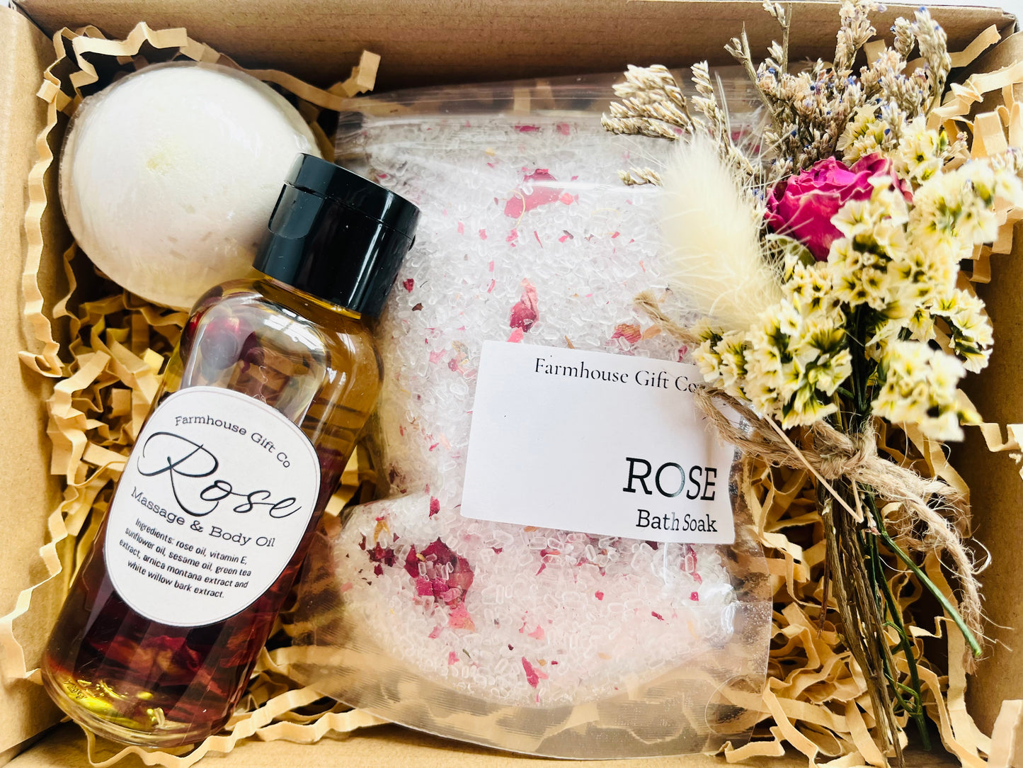 Rose Bath Box