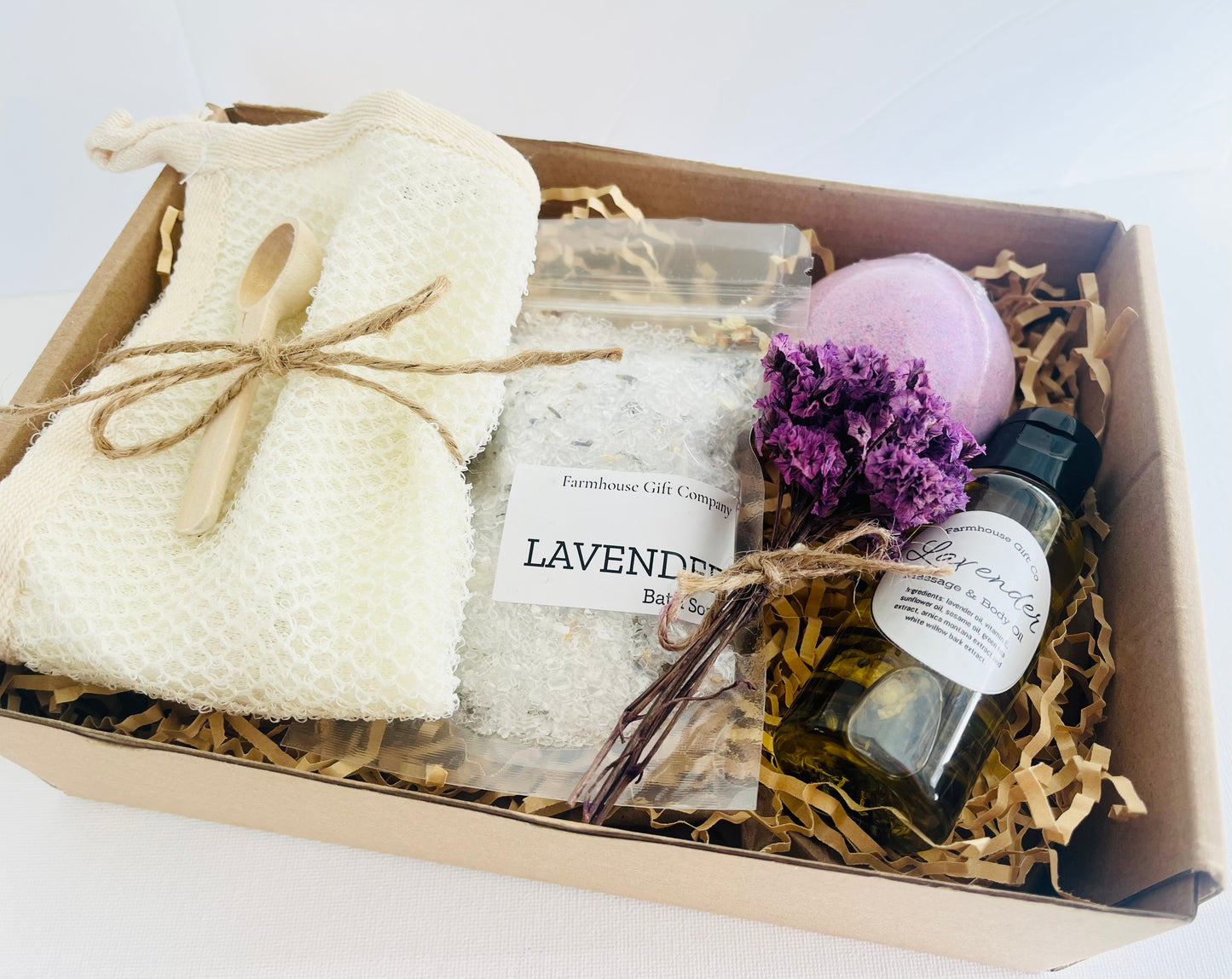 Lavender Bath and Body Box