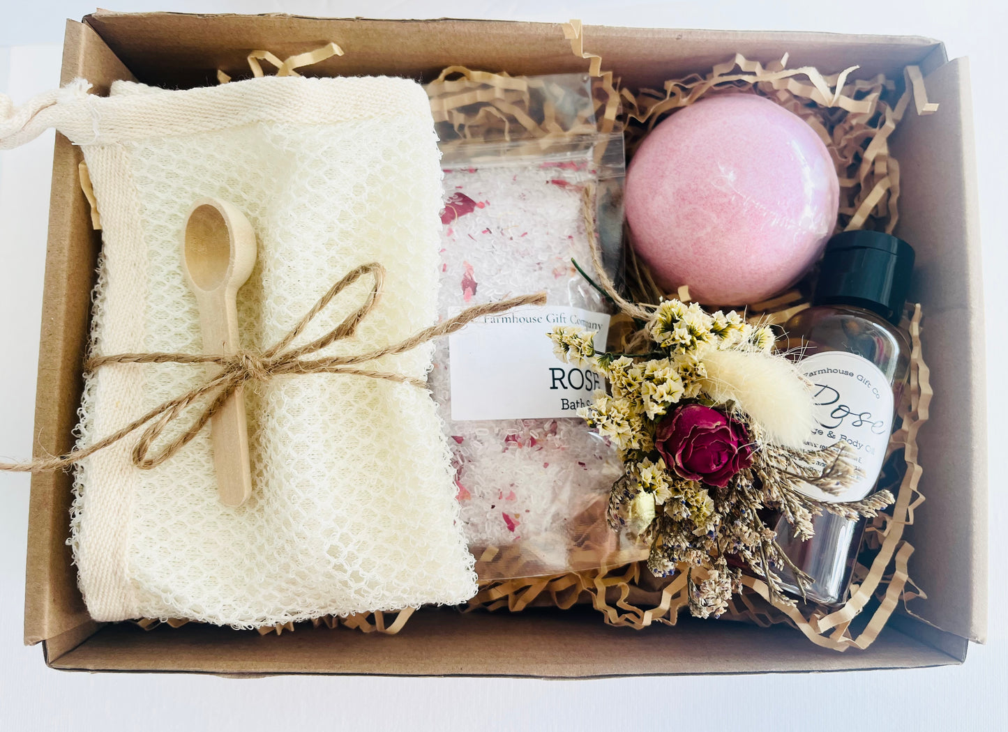 Rose Bath and Body Gift Box