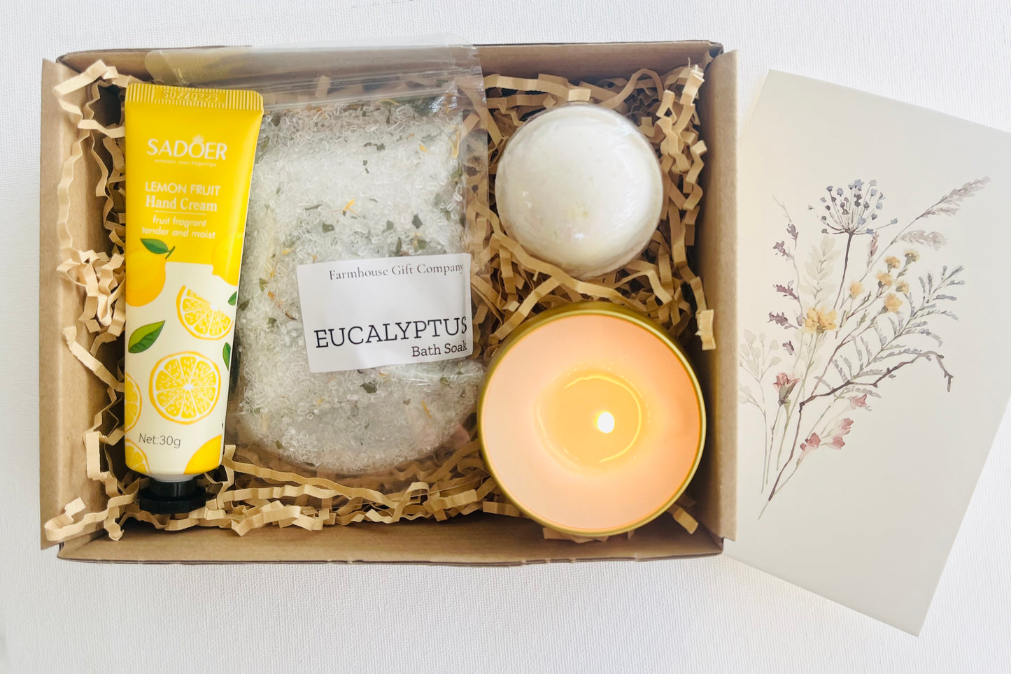 Eucalyptus and Lemon Gift Box